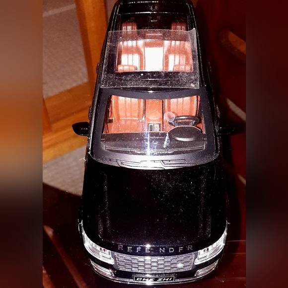 Toy Model Mini Car, Land Rover Range Rover, Black - Picture 3 of 12